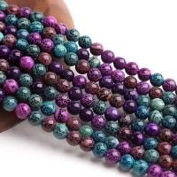 Agaat kralen, plated, Doe-het-zelfstickers & mode sieraden & verschillende grootte voor keus, multi-gekleurde, Verkocht door Strand