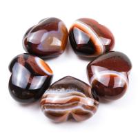 Agate Decoration Heart polished random style & DIY Sold By Bag
