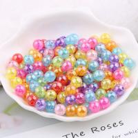 Perles miracles acryliques, Acrylique, Rond, DIY, plus de couleurs à choisir, 8mm, 500sol/sac, Vendu par sac