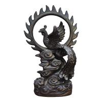 Backflow Incense Burner, Porcelain, plated, for home and office & durable, 230x140mm, Sold By PC
