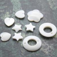 Natural White Shell Pendants, DIY & different styles for choice, more colors for choice, nickel, lead & cadmium free, 20PCs/Bag, Sold By Bag