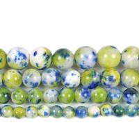 Natural Jade Beads Persian Jade DIY multi-colored Sold By Strand