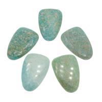 ​Amazonite​ Decoration, polished, DIY, more colors for choice, 45*27*7mm, Sold By PC
