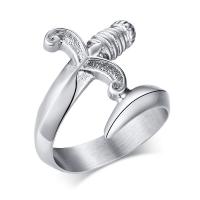 Палец кольцо из нержавеющей стали, нержавеющая сталь, Другое покрытие, ювелирные изделия моды & разный размер для выбора & Мужский, Много цветов для выбора, 19x5mm, продается PC