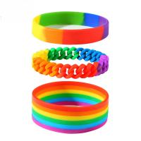 Silicone Bracelets, plated, fashion jewelry & Unisex & different styles for choice, more colors for choice, Sold By PC