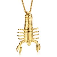 Stainless Steel Pendants Scorpion plated fashion jewelry & for man gold Sold By PC