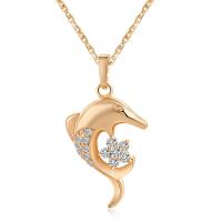 Cubic Zircon Micro Pave Brass Necklace gold color plated micro pave cubic zirconia & for woman nickel lead & cadmium free Sold Per 17.5 Inch Strand
