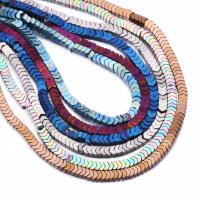 Ikke-magnetiske Hæmatit perler, pilespids, forgyldt, du kan DIY, flere farver til valg, 3mm, Solgt af Strand