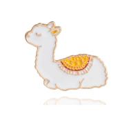 Tibetan Style Brooches, fashion jewelry & Unisex, white,  2.5x3CM, Sold By PC