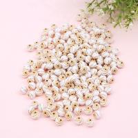 Acrylic Jewelry Beads Round DIY & enamel 8mm Sold By Bag