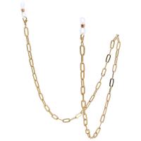 Zinc Alloy Glasses Chain plated durable nickel lead & cadmium free Length 29.5 Inch Sold By Bag