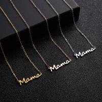Ожерелье из нержавеющей стали , нержавеющая сталь, ювелирные изделия моды, Много цветов для выбора, продается Strand