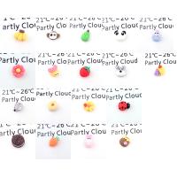 Mobile Phone DIY Decoration, Resin, plated, different styles for choice & enamel, more colors for choice, 12mm, Sold By PC