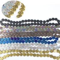 Ikke-magnetiske Hæmatit perler, Flad Rund, forgyldt, du kan DIY, flere farver til valg, 10mm, Solgt af Strand