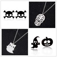 Stainless Steel Jewelry Necklace plated fashion jewelry & for woman Sold By PC