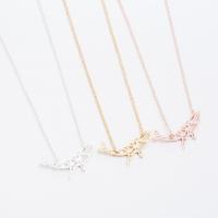 Stainless Steel Jewelry Necklace, plated, fashion jewelry & for woman, more colors for choice, 5x5x5cm, Sold By PC