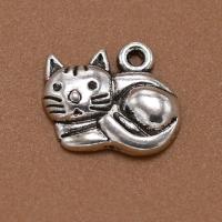 Zinc Alloy Animal Pendants fashion jewelry & DIY silver color Sold By PC