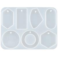 Conjunto de moldes epóxi DIY, silicone, banhado, Sustentável, vendido por PC