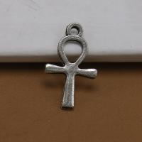 Tibetan Style Pendants, fashion jewelry & DIY, silver color,  16x21mm, Sold By PC