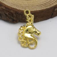Tibetan Style Animal Pendants, Unicorn, fashion jewelry & DIY, more colors for choice, Sold By PC