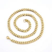 Nerezová ocel řetěz náhrdelník, Nerez, různé velikosti pro výběr & pro muže, více barev na výběr, Prodáno za 24 inch Strand