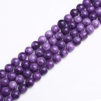 Natürliche Charoit Perlen, rund, DIY & verschiedene Größen vorhanden, violett, verkauft per ca. 39 cm Strang