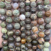 Природный камень Бусины, Круглая, полированный, разный размер для выбора, Продан через Приблизительно 15 дюймовый Strand