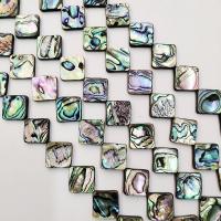 Abalone Shell Beads, Rhombus, DIY & different size for choice, Sold By Strand