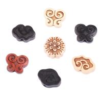 Wood Beads, Boxwood, Carved, DIY & different styles for choice, more colors for choice, 10PCs/Bag, Sold By Bag