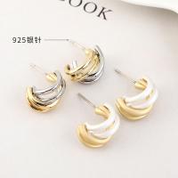 Brass Stud Earring durable & fashion jewelry Sold By Pair