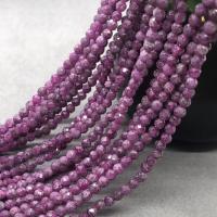 Rubin Perle, rund, poliert, verschiedene Größen vorhanden & facettierte, verkauft von Strang