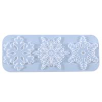DIY Epoxy Mold Set, Silicone, plated, durable & Christmas Design, 230x88x7mm, Sold By PC