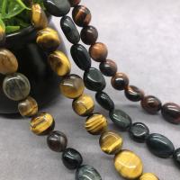 Natural Tiger Eye Beads, Nuggets, polished, different size for choice, more colors for choice, Sold By Strand