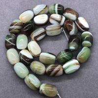 Malachite Agate Beads, Drum, polished, DIY & different size for choice, pink, Sold By Strand