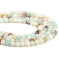 Amazonit Beads, Runde, du kan DIY & forskellig størrelse for valg, Solgt af Strand