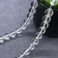 Natural Clear Quartz Beads Round  Approx 0.1mm Sold Per Approx 15 Inch Strand