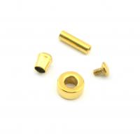 Stainless Steel Clasp Findings plated 4 pieces 30mm Sold By Lot