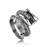 Vinger Ring in edelstaal, Roestvrij staal, plated, mode sieraden & verschillende grootte voor keus & voor de mens, 22.50mm, Verkocht door PC