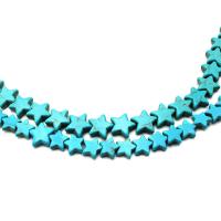 Turquoise Beads, Star, DIY & different size for choice, blue, 10Strands/Bag, Sold By Bag