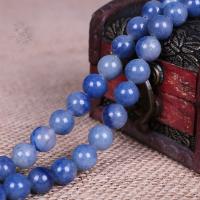 Perles aventurine, aventurine bleue, Rond, poli, normes différentes pour le choix, Vendu par Environ 15.7 pouce brin