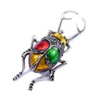 Zinc Alloy Brooches Insect plated & for woman & with rhinestone nickel lead & cadmium free Sold By PC