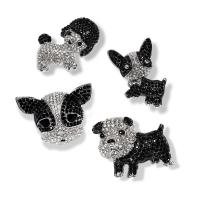 Zinc Alloy Brooches with Rhinestone plated & for woman nickel lead & cadmium free Sold By PC