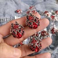 Zinc Alloy Brooches with Rhinestone Bee portable & fashion jewelry Sold By PC
