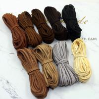 Cordon de laine, Velveteen, DIY, plus de couleurs à choisir, 2.50x1.40mm, Longueur:Environ 10 m, 10PC/lot, Vendu par lot