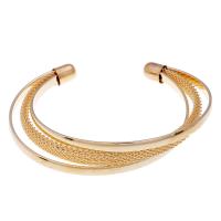 Tibetan Style Cuff Bangle, plated, for woman, more colors for choice, nickel, lead & cadmium free, 10mm, Inner Diameter:Approx 68mm, 2PCs/Bag, Sold By Bag