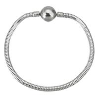 Stainless Steel Bracelet Finding, 316 Stainless Steel, Unisex & snake chain, original color, 3mm, Length:Approx 7 Inch, 5Strands/Bag, Sold By Bag