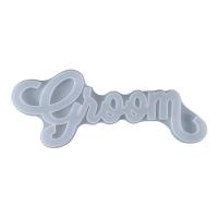 DIY Epoxy Mold Set, Silicone, Alphabet Letter, plated, durable, 311x125x11mm, Sold By PC