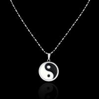 Zinc Alloy Jewelry Necklace fashion jewelry & Unisex silver color Sold By Strand