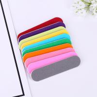 EVA Nail Sanding Block, with Polystyrene, Mini, mixed colors, 90x20x8mm, 100PCs/Lot, Sold By Lot