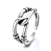 Mosaz Manžeta prst prsten, Nastavitelný & různé styly pro výběr & pro ženy & dutý, 8mm,16.5*7mm, 5PC/Lot, Prodáno By Lot